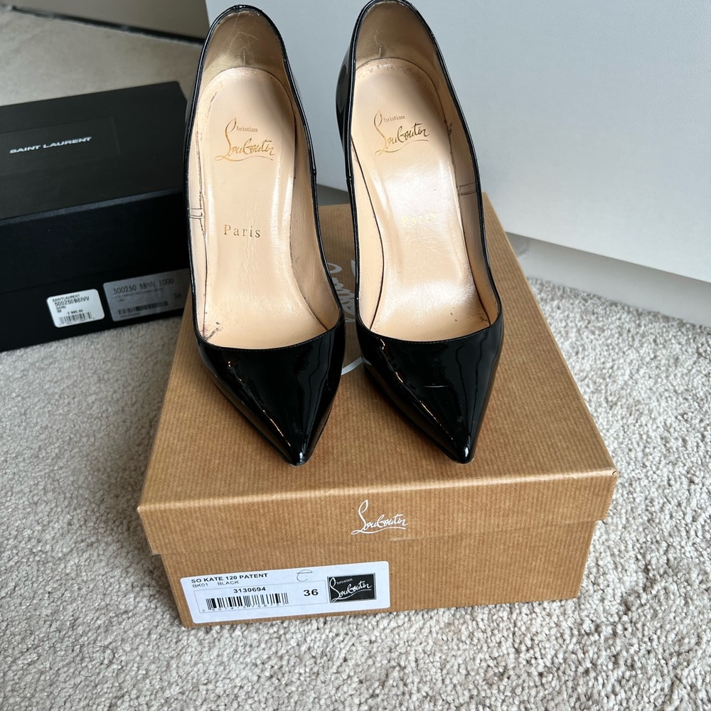 So Kate black patent leather